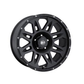 Janta Pro Comp 8X17" 5X127 ET 0, Flat Black Jeep Wrangler JK
